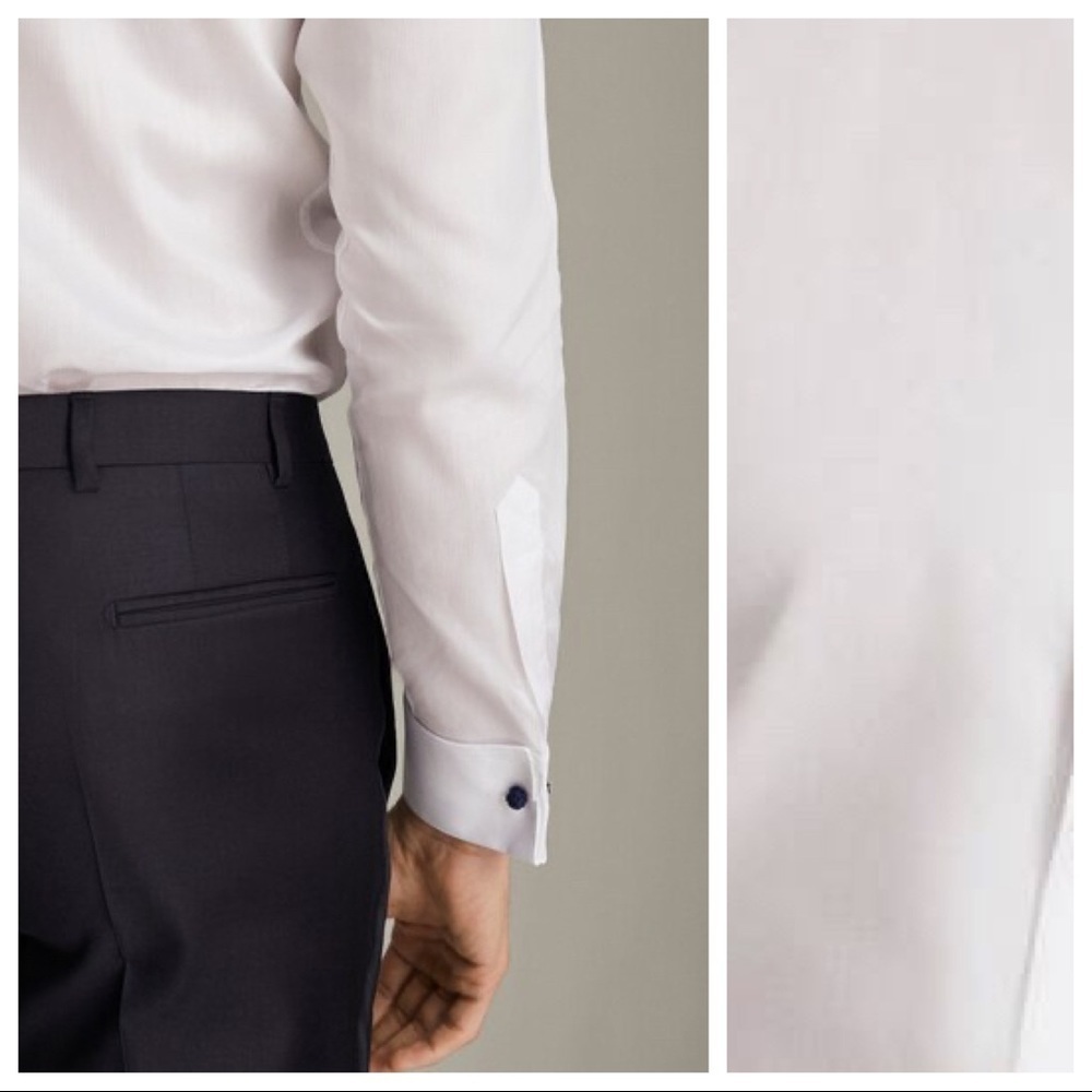 NWT Massimo Dutti White Shirt Size 15 3/4, 16, 17 - Picture 4 of 8
